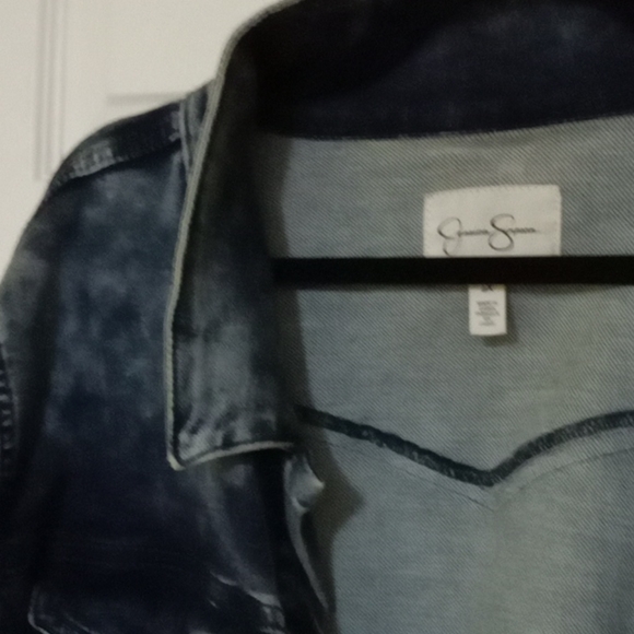 Jessica Simpson Jean Jacket 2X - Picture 2 of 2
